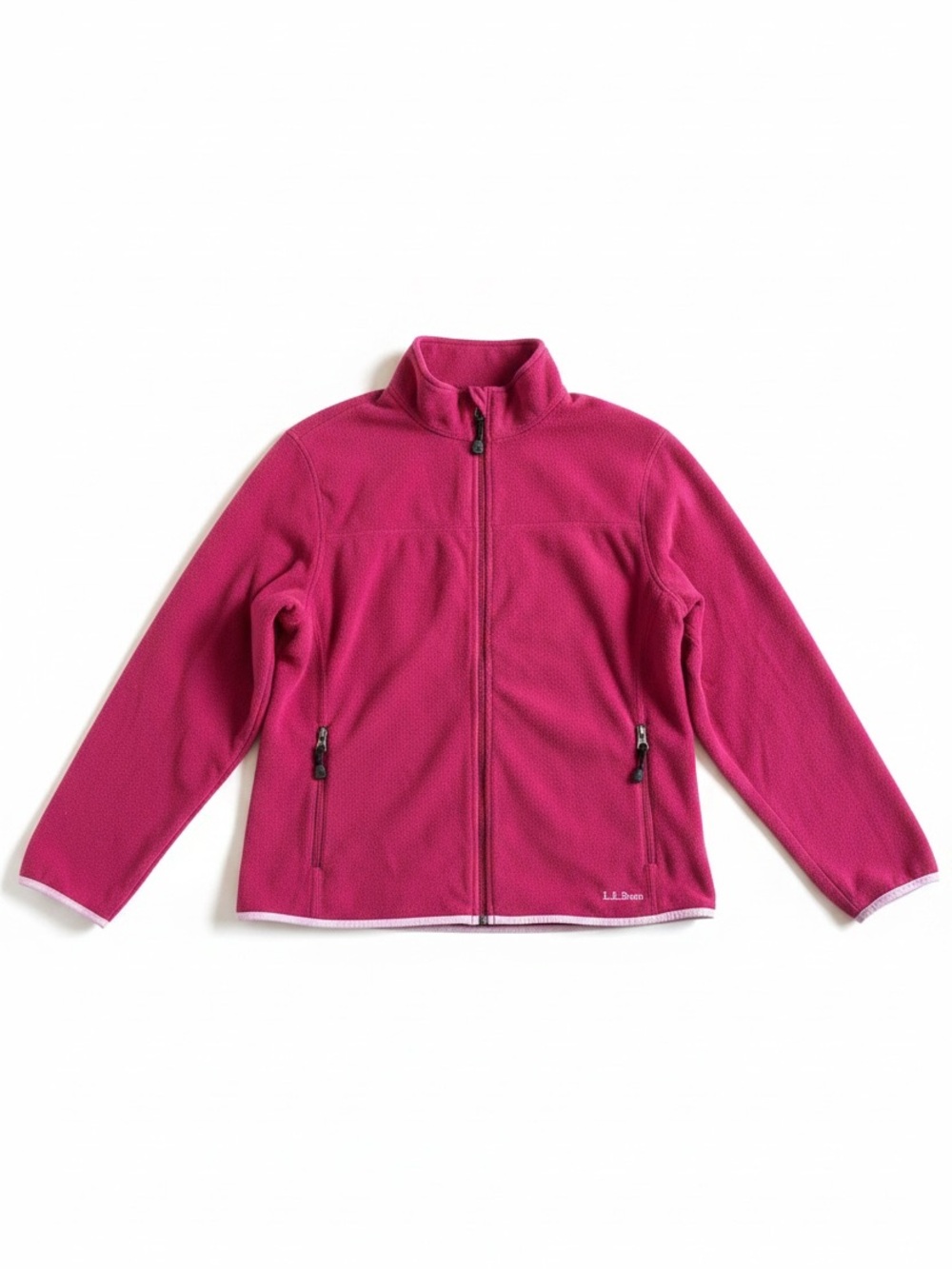 L.L. Bean Polartec Fleece Jacket Full Zip Pink Women’s Medium
